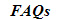 FAQs