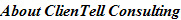 About ClienTell Consulting