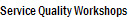 Service Quality Workshops