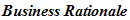 Business Rationale