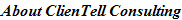 About ClienTell Consulting