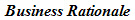Business Rationale