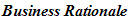 Business Rationale
